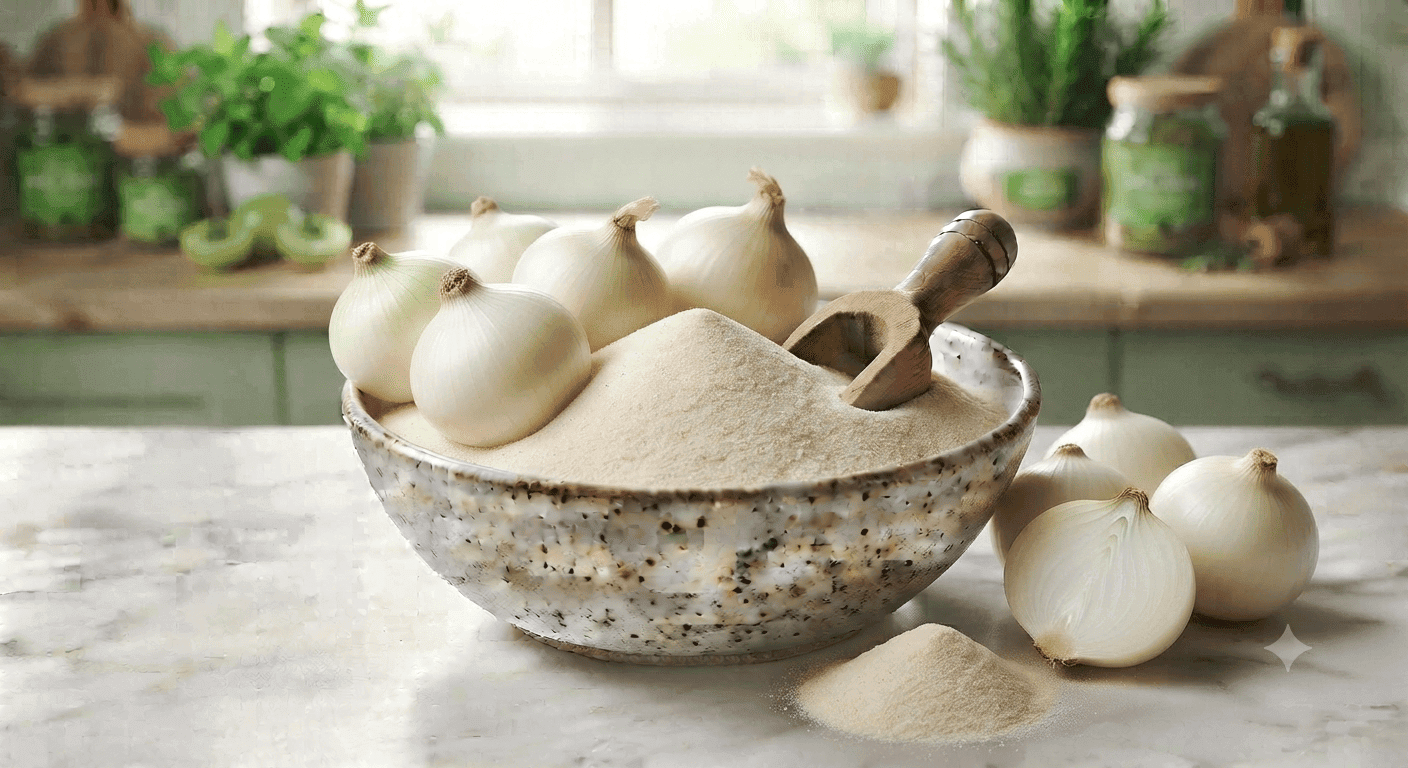 White Onion Powder